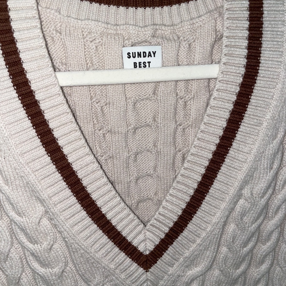 COPY - Brand new Sunday Best Winston Sweater Vest - Picture 3 of 4